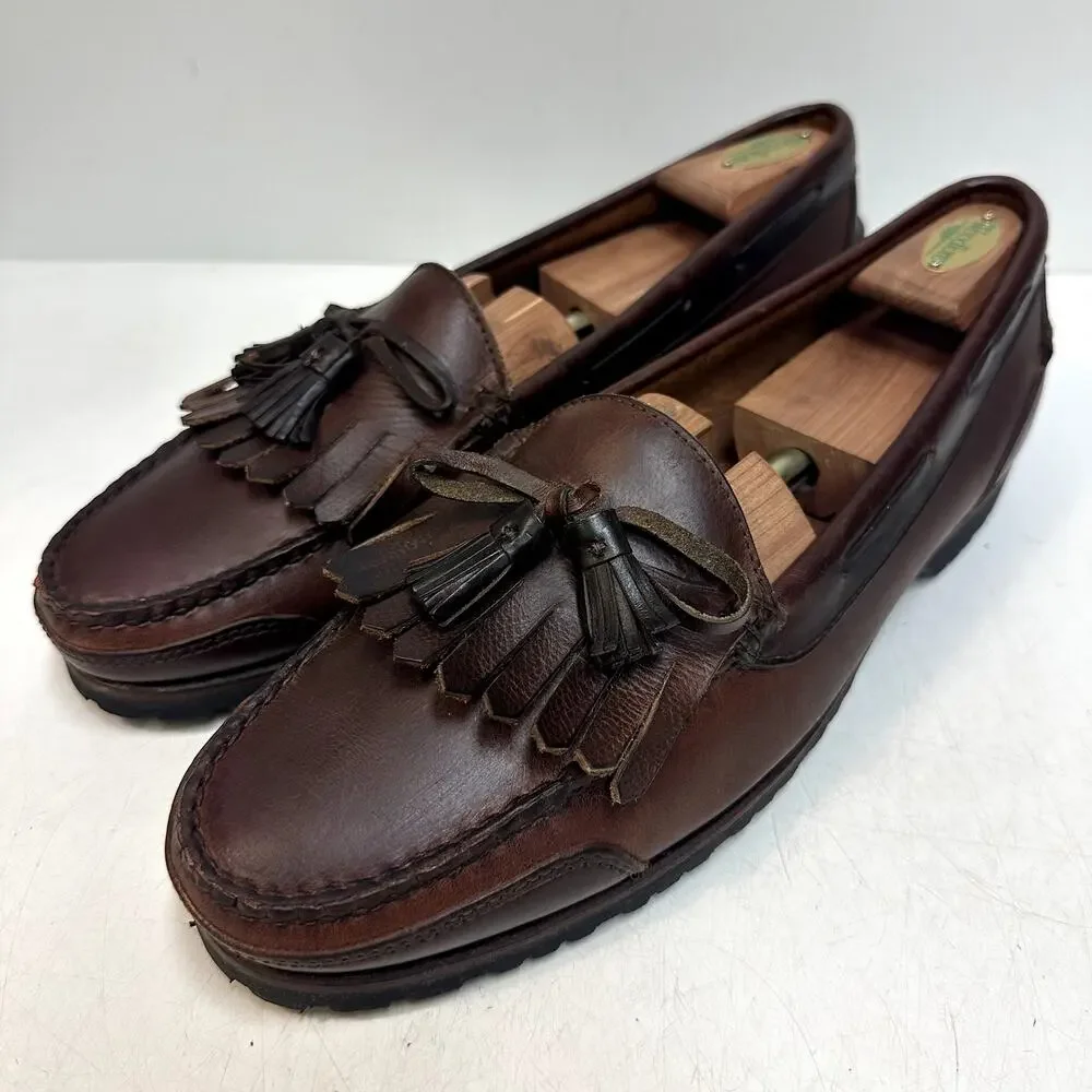 WORN TWICE Rancourt & Co x Cole Haan Country Country Moc Loafer Made in USA 13 D